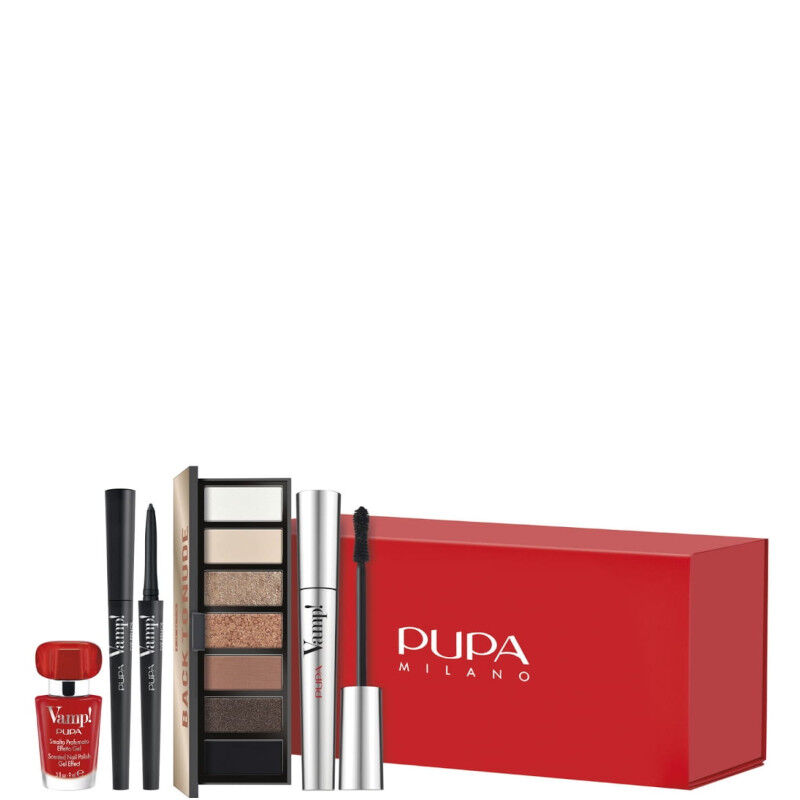 Pupa My Fabulous Beauty Box Mascara Nero + Matita Occhi Nera + Palette Ombretti + Smalto