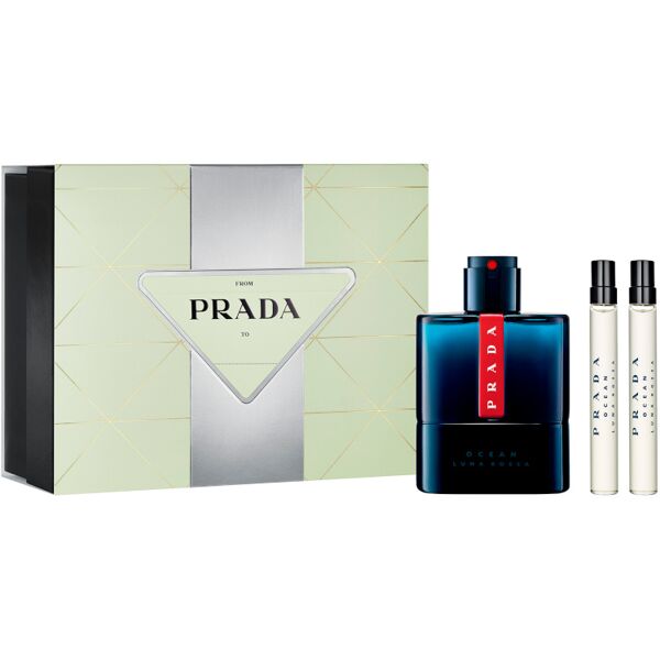 prada luna rossa ocean confezione 100 ml eau de toilette e 2 x 10 ml travel spray eau de toilette.