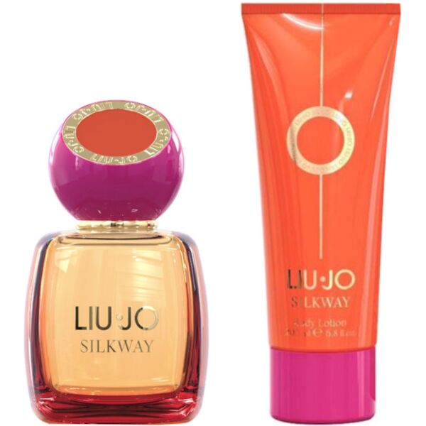 liujo jo silkway confezione 100 ml eau de toilette + 200 ml body lotion