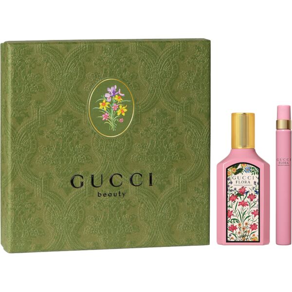 gucci flora gorgeous gardenia confezione 50 ml eau de parfum + 10 ml eau de parfum