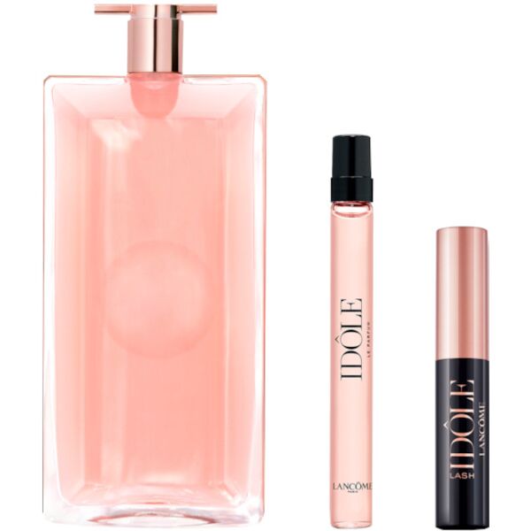 lancome idôle confezione 50 ml eau de parfum + 10 ml idôle eau de parfum + 2 ml mascara lash idôle mascara