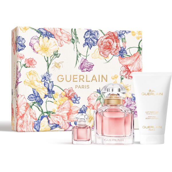 mon guerlain edp confezione 50 ml eau de parfum + 75 ml body lotion + 5 ml eau de parfum