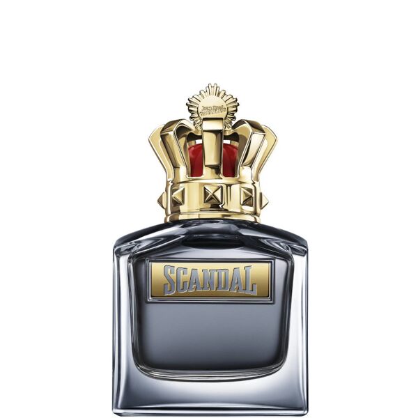 jean paul gaultier scandal for him 100 ml refillable - in omaggio 75 ml all-over shower gel scandal absolu
