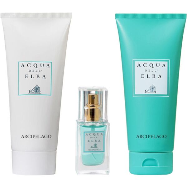 acqua dell'elba acqua dell'elba arcipelago donna edp confezione 15 ml eau de parfum + 200 ml gel doccia + 200 ml crema corpo