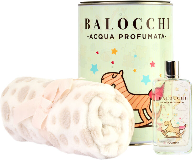 balocchi baby collection 100 ml acqua profumata per il corpo + copertina