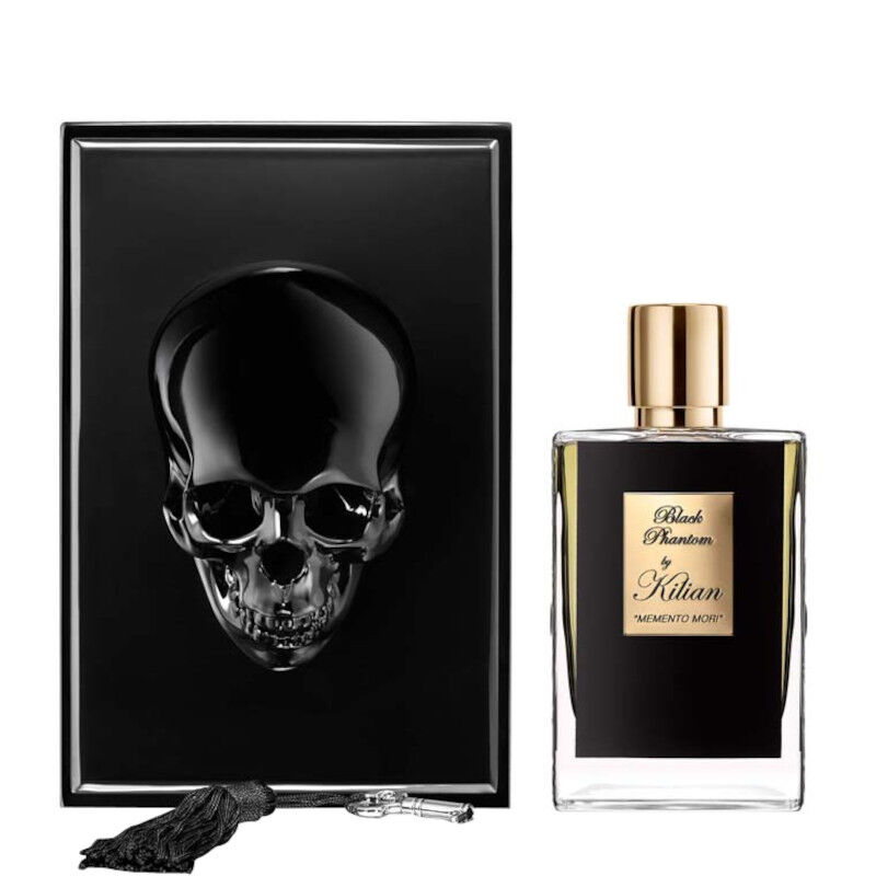 kilian paris kilian paris black phantom - memento mori 50 ml refillable spray & coffret