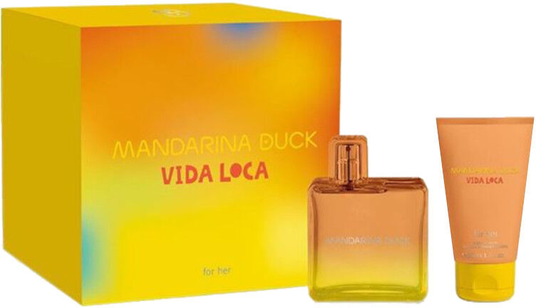 mandarina duck vida loca for her confezione 100 ml eau de toilette + 50 ml body lotion