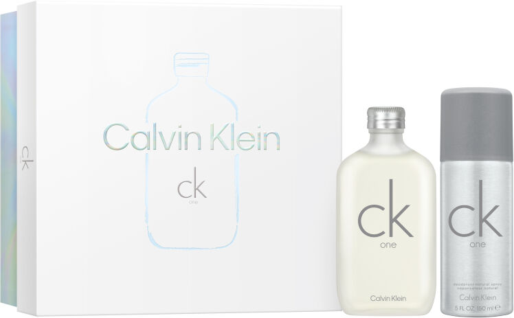 calvin klein ck one eau de toilette confezione 100 ml eau de toilette + 150 ml deodorante spray