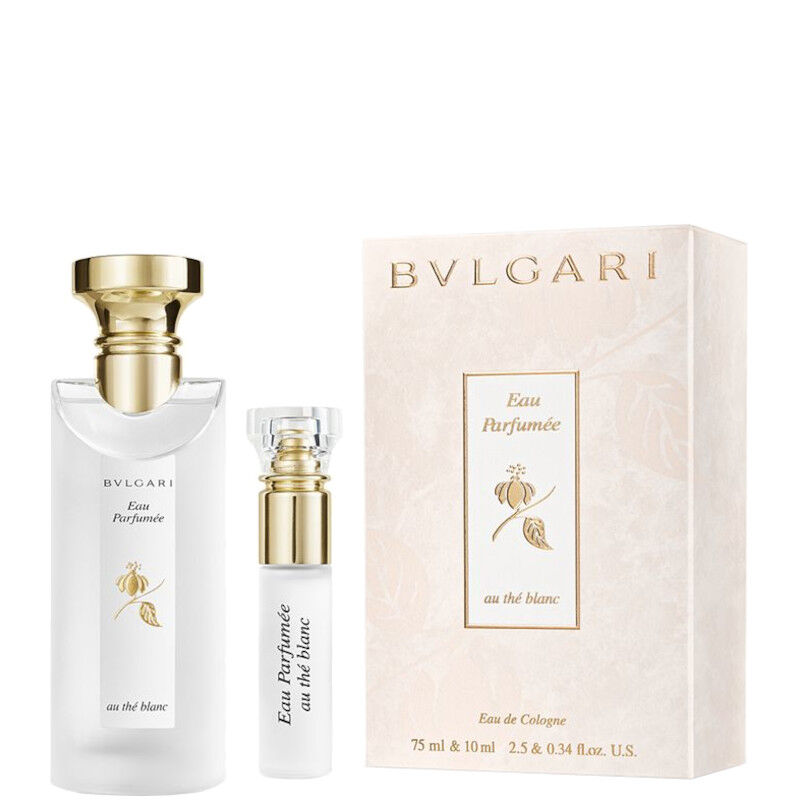 Bulgari Eau Parfumée Au Thé Blanc Confezione 75 ML Eau de Cologne + 10 ML Eau de Cologne