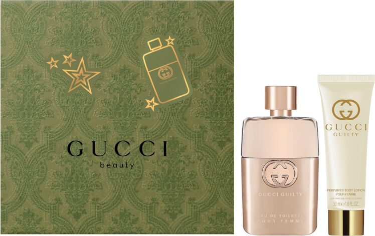 Gucci Guilty Pour Femme EDT Confezione 50 ML Eau de Toilette + 50 ML Body Lotion