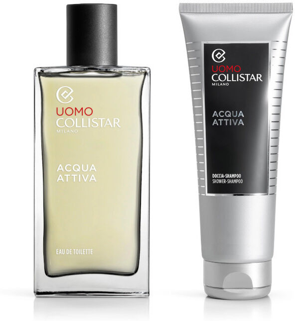 Collistar Acqua Attiva - Uomo Cofanetto The Bridge 100 ML Eau de Toilette + 100 ML Doccia Shampoo