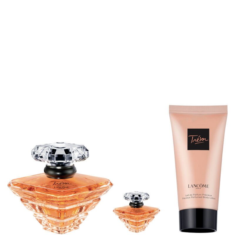 Lancome Trésor Confezione 30 ML Eau de Parfum + 50 ML Body Lotion + 7,5 ML Eau de Parfum