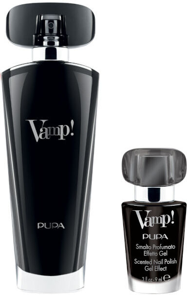 Pupa Vamp! Black Confezione 50 ML Eau de Parfum + 9 ML Vamp! Smalto Profumato Effetto Gel 305