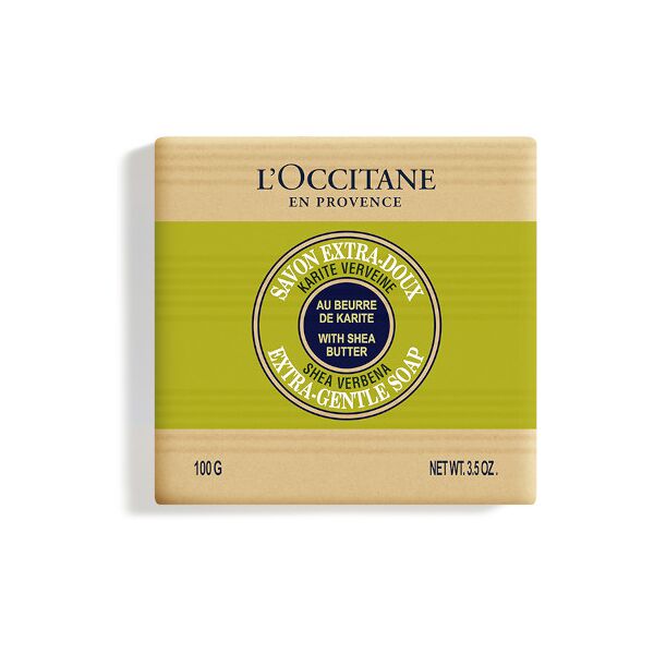 l'occitane en provence verveine - savon extra-doux - sapone extra dolce 100 gr