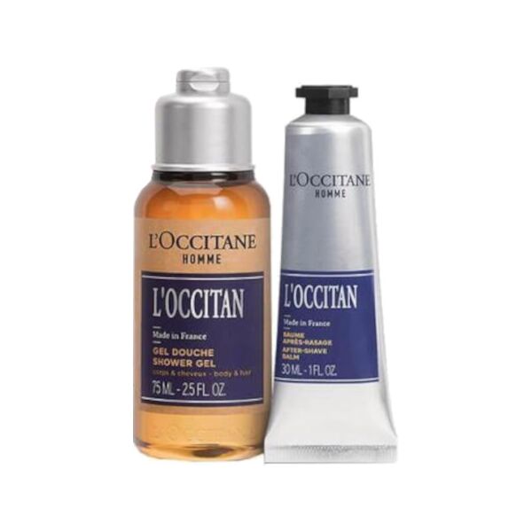 l'occitane en provence l'occitane homme kit 75 ml gel doccia + 30 ml balsamo dopobarba