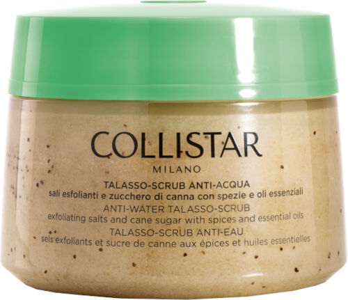 collistar talasso scrub anti acqua sali esfolianti e zucchero di canna con spezie oli essenziali 700 gr