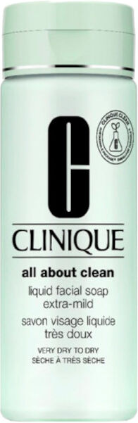 Clinique Liquid Facial Soap Extra-Mild - Pelle da Molto Arida ad Arida TIPO 1 200 ML