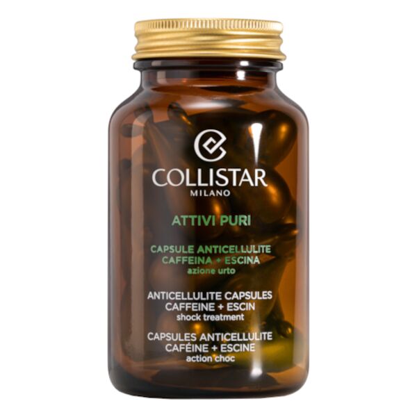 collistar attivi puri capsule anticellulite caffeina con escina 4 ml x 14 capsule