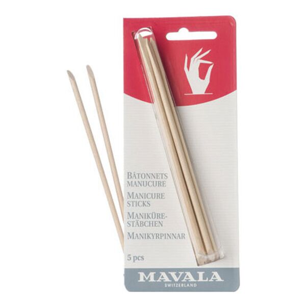 mavala bastoncini manicure stick 5 pezzi trattamento unghie 5 pezzi