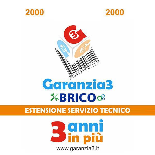Garanzia3 Brico Estensione Del Servizio Tecnico Fino A 2000,00 Euro