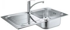 Grohe Set Lavello E Miscelatore Eurosmart Acciaio Inox 31565sd0 Grohe Set Lavello E Miscelatore Eurosmart Acciaio Inox 31565sd0
