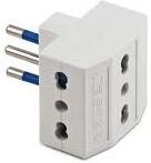 Adattatore Triplo 10 16 A Adattatore Triplo 10 16 A