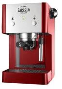 Gaggia Macchina Da Caffe Gran Deluxe Rossa Ri8425/22 Gaggia Macchina Da Caffe Gran Deluxe Rossa Ri8425/22