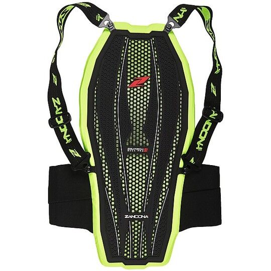 Zandonà Protezione paraschiena moto zandonà esatech back pro x7 giallo fluo livello 2