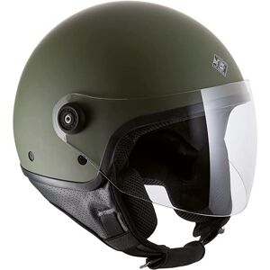 Casco Moto Demi-Jet Tucano Urbano EL JETTIN Verde Airborne O taglia S