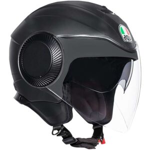 Casco Moto Jet AGV ORBYT Mono Nero Opaco taglia S