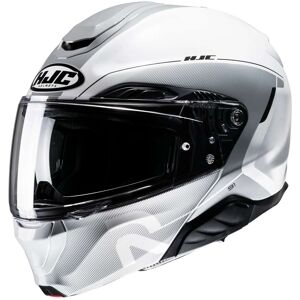 Casco Moto Modulare P/J Hjc RPHA 91 COMBUST MC10 Bianco taglia M