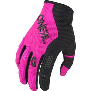 Oneal Guanti Moto Cross Enduro O'neal ELEMENT Da Donna Nero/Rosa taglia M