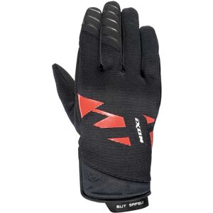 Guanti Moto Mezza Stagione Ixon MS FEVER Nero Rosso taglia XL