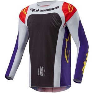 Maglia Moto Cross Enduro Alpinestars TECHSTAR OCURI Nero Ara taglia M