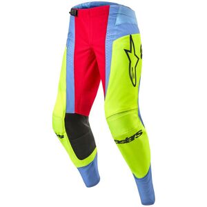 Pantaloni Moto Cross Enduro Alpinestars TECHSTAR OCURI Rosso taglia 40