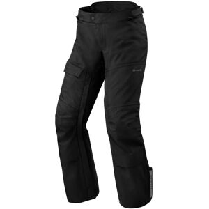 Pantaloni Moto Tessuto Rev'it ALPINUS GTX Nero - ACCORCIATO taglia XL