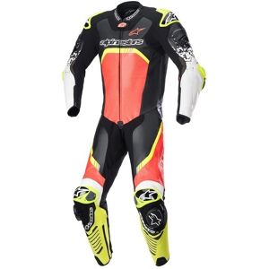 Tuta Moto Intera Alpinestars GP TECH V4 1 PC SUIT Fluo Giall taglia 48