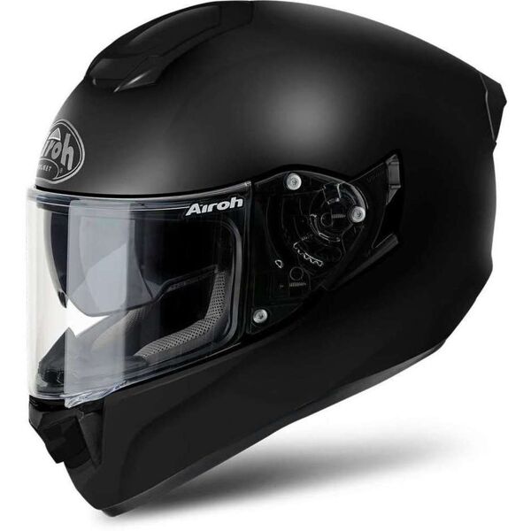 casco integrale doppia visiera moto airoh st 501 color nero taglia m