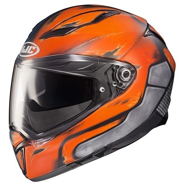 casco integrale moto in fibra hjc f70 deathstroke dc comics taglia s