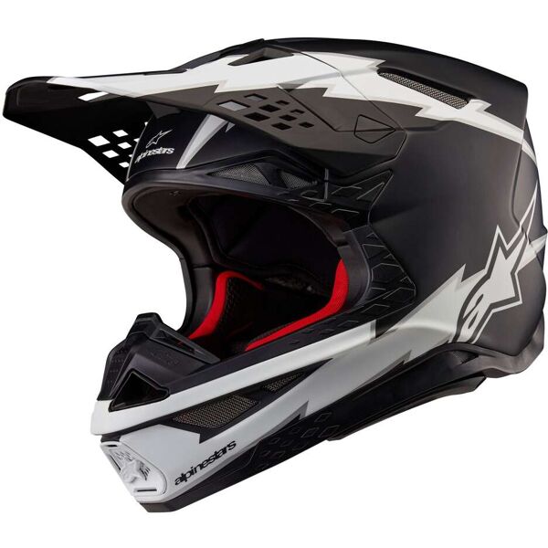 casco moto cross enduro alpinestars supertech s-m10 ampress taglia m