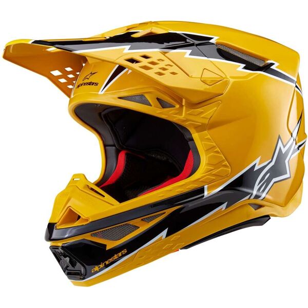 casco moto cross enduro alpinestars supertech s-m10 ampress taglia m