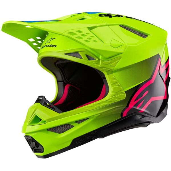 casco moto cross enduro alpinestars supertech s-m10 unite 22 taglia l