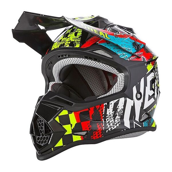 oneal casco moto cross enduro bambino o'neal 2 series wild multi taglia m