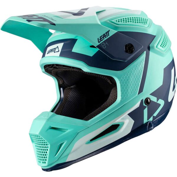 casco moto cross enduro leatt gpx 5.5 v20.1 acqua taglia l