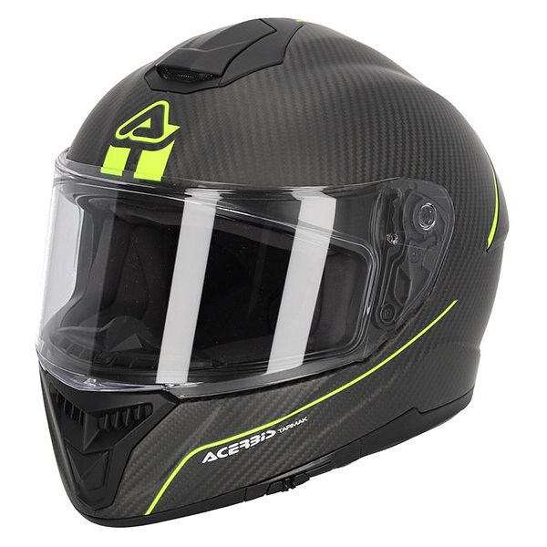 casco moto integrale acerbis tarmak 2206 carbonio nero giall taglia 2x