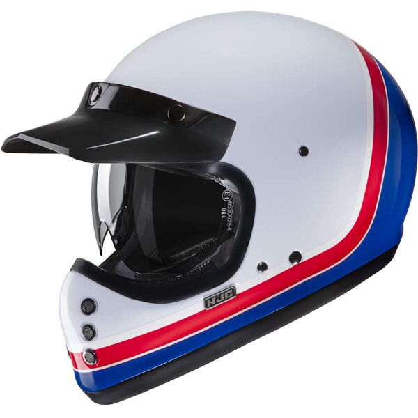 casco moto integrale hjc v60 scoby mc21 taglia xs