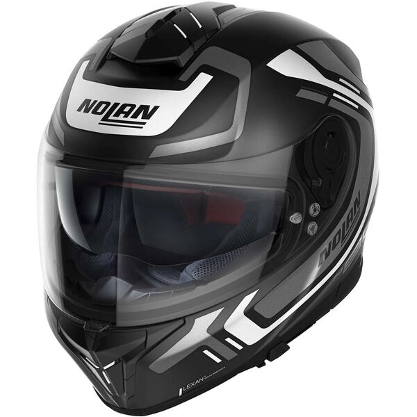 casco moto integrale nolan n80.8 ally n-com 038 grigio opaco taglia 2x