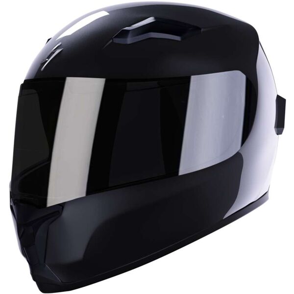 casco moto integrale stormer wise solid nero lucido taglia xs