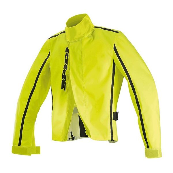 giacca antipioggia impermeabile moto spidi rain cover giallo taglia l