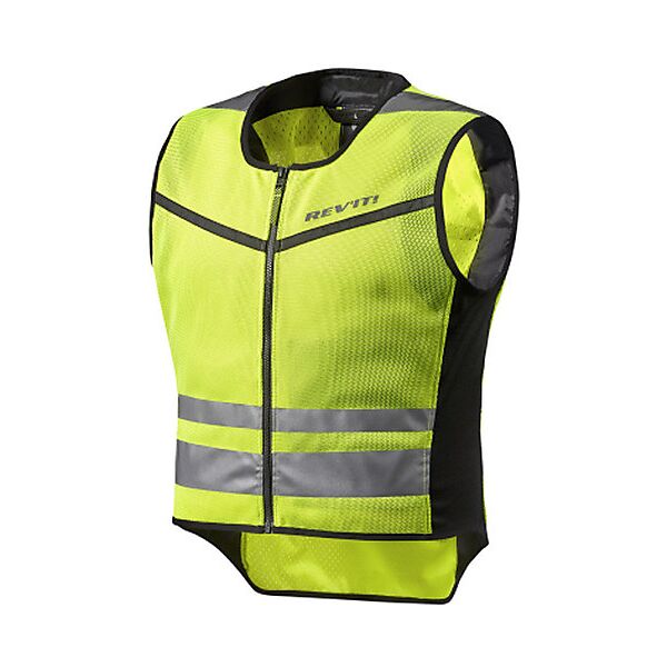 gilet impermeabile altà visibilità rev'it athos 2 neon yello taglia xs